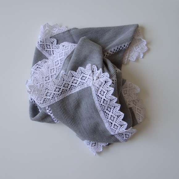 unisex baby knit blanket NEW - Picture 2 of 3